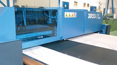 Rubber plaatmateriaal
